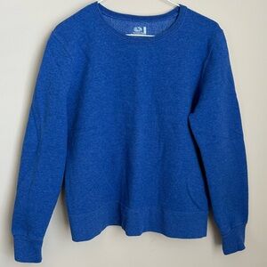 💥Fruit Of The Loom Blue Pullover Sweatshirt Activewear Size S